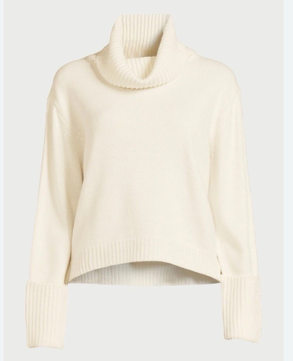Scoop Women's Chunky Turtleneck Sweater Size S (4-6)